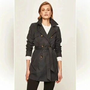Women’s Only  & Sons Black Trench Coat